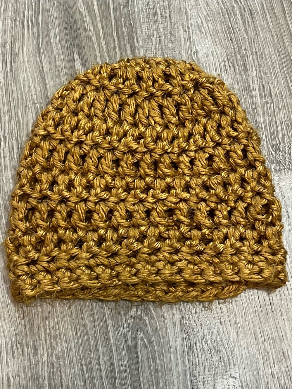 Women’s Mustard Yellow Knit Beanie Winter Hat